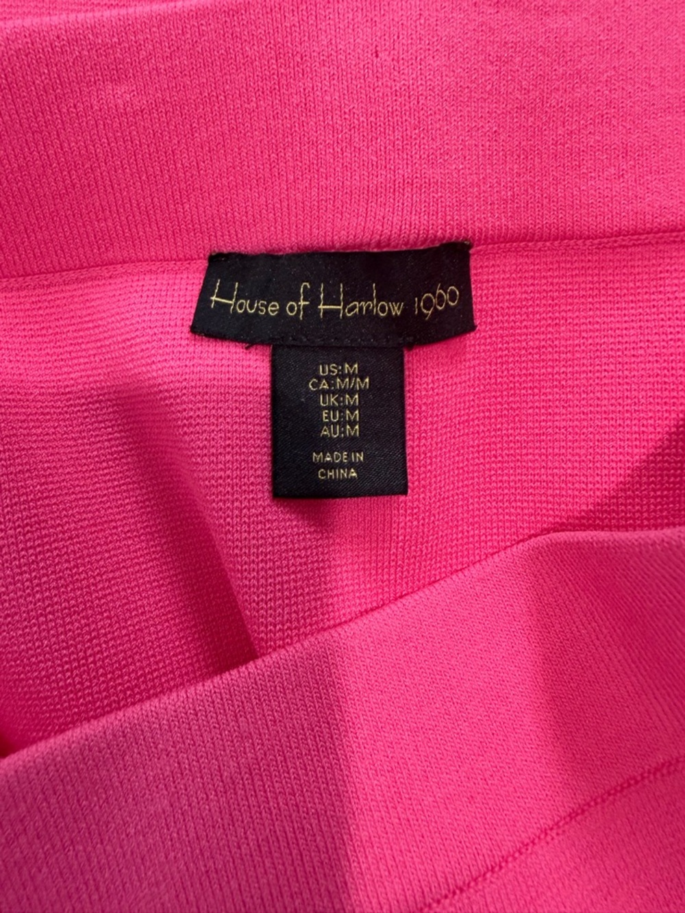 House of Harlow 1960 Bright Pink Skirt M - Picture 4 of 5